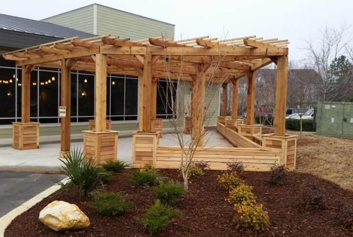 Cedar Pergola 1