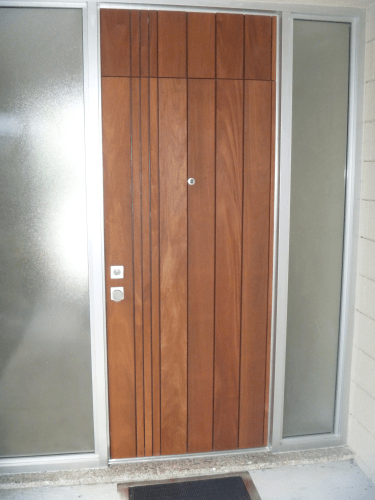 Customer Designed and created Garapa Door