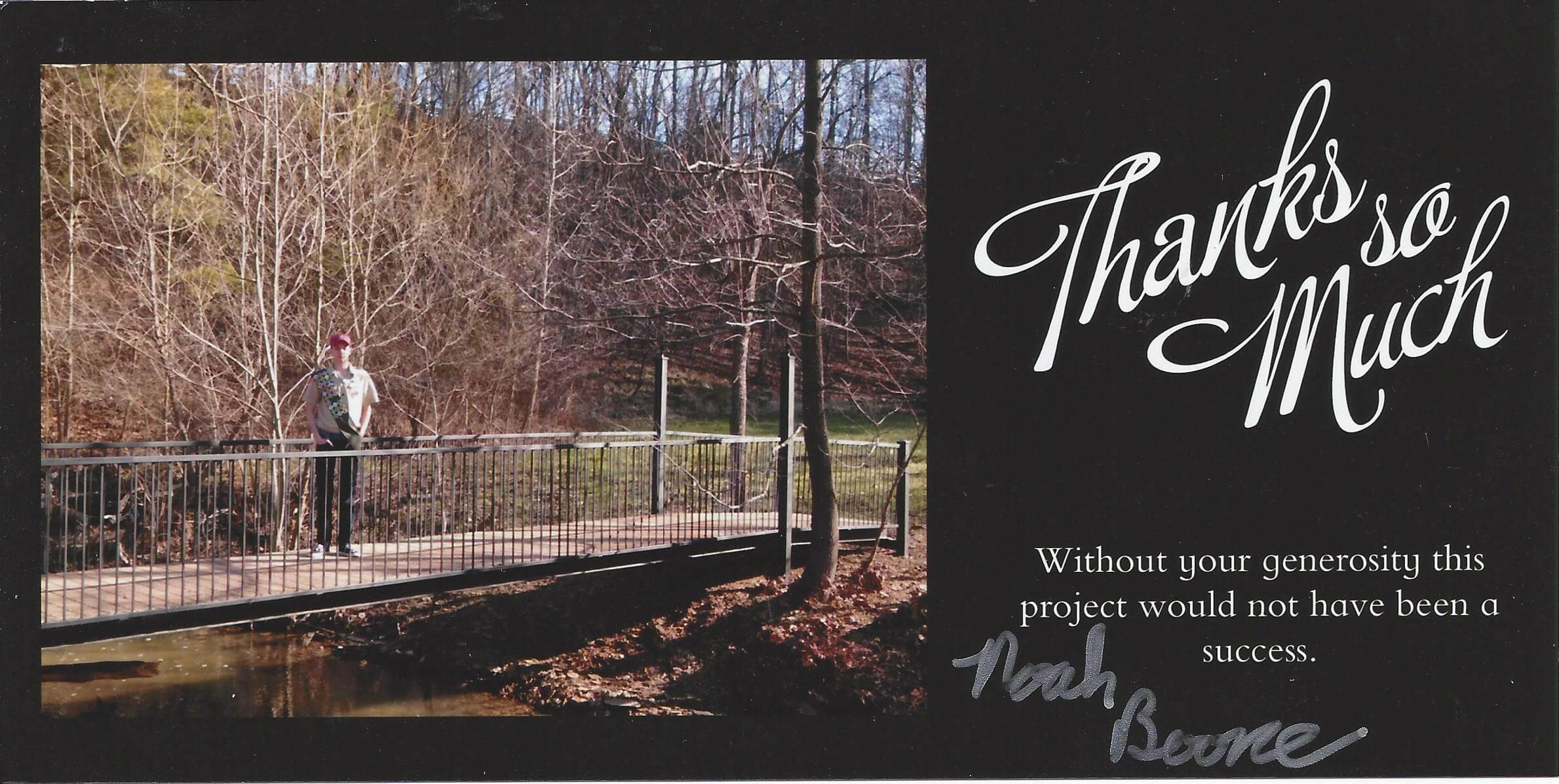 Ipe Bridge Eagle Scout Project