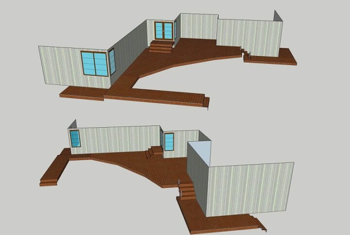Ipe Stream Side Deck Plan 2