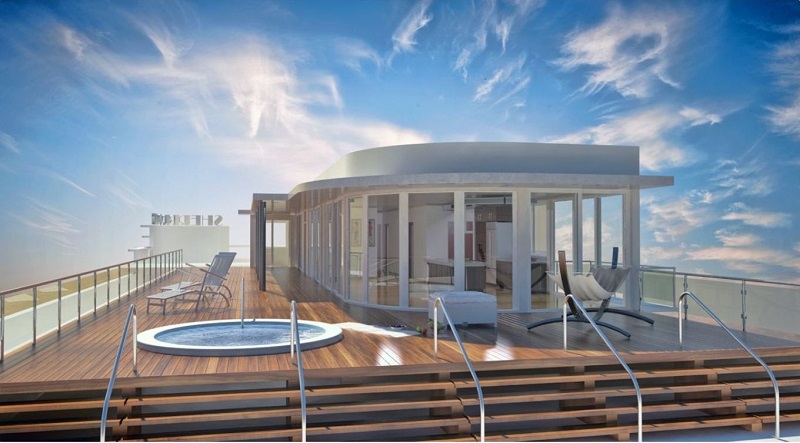 Sherbrooke Hotel Ipe Deck Plan