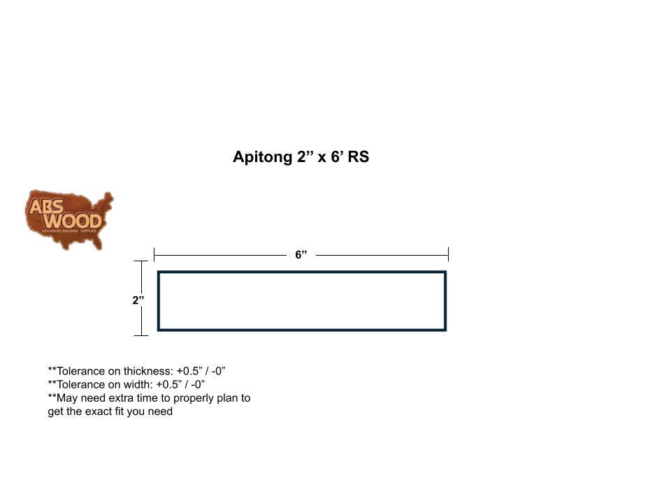 Apitong 2×6 RS Apitong 2×6 RS