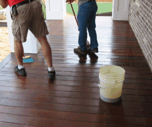 Deck Finishing &#8211; Photo Journey - both-brooms-300x251