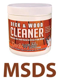 Finishing Products for <br>  all Brazilian Hardwoods - deck-cleaner-1-msds-icon-1
