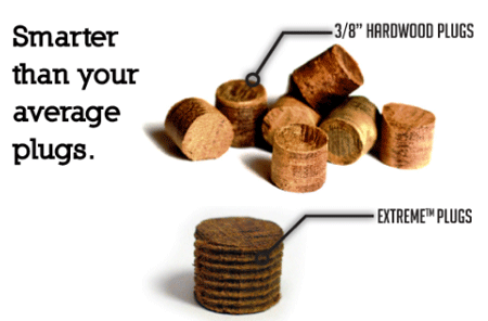 Ipe, Garapa, Tigerwood, - plug2