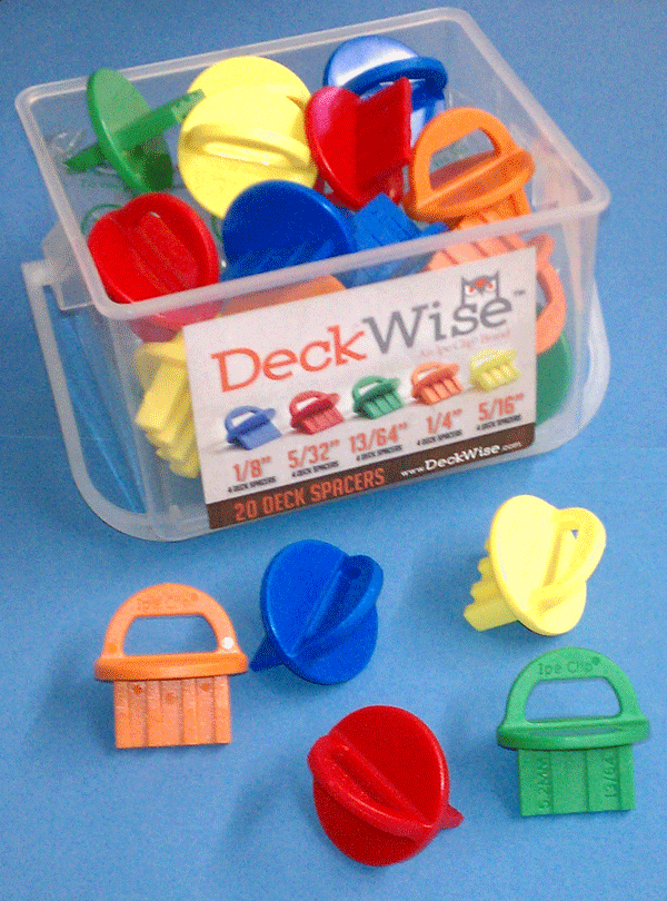 Ipe Decking Spacers - space-blue