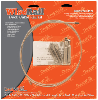 Wise Rail Deck Cable Railing - wr