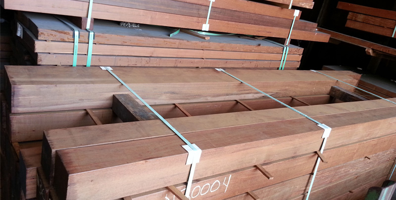 Grooved Ipe Decking Boards